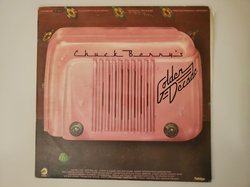 Chuck Berry Chuck Berry's Golden Decade vinyl record